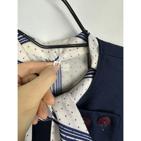 Vintage John’s Girl Inc 1970s Professional Wear Dress With Blazer - Picture 3 of 7